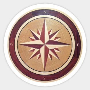 Wind rose Sticker